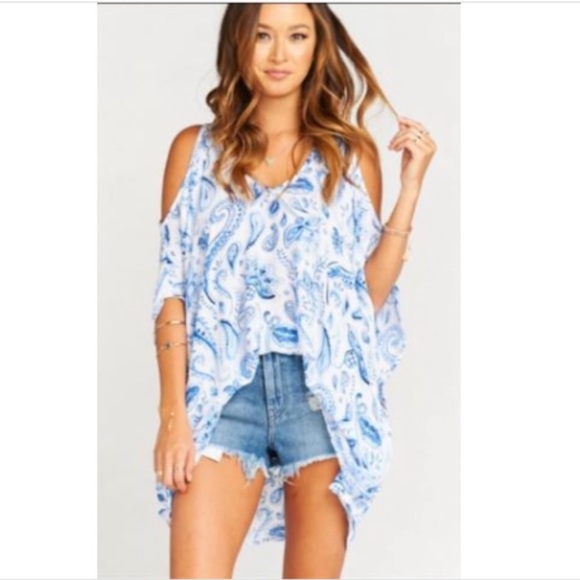 Show Me Your MuMu Tops - NWT Show Me Your Mumu Peta Boo Hendigo Tunic